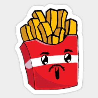 Monsieur. French Fry | By. MMJ49 Sticker